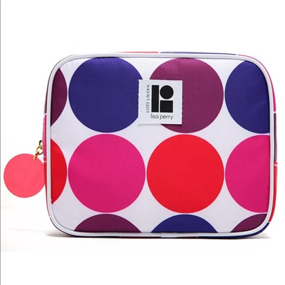 Lisa Perry Estée Lauder Cosmetic MakeUp Bag Case
